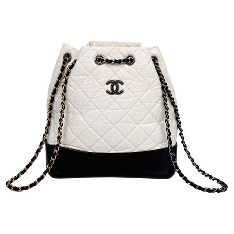 leather chanel backpack|chanel gabrielle backpack small price.